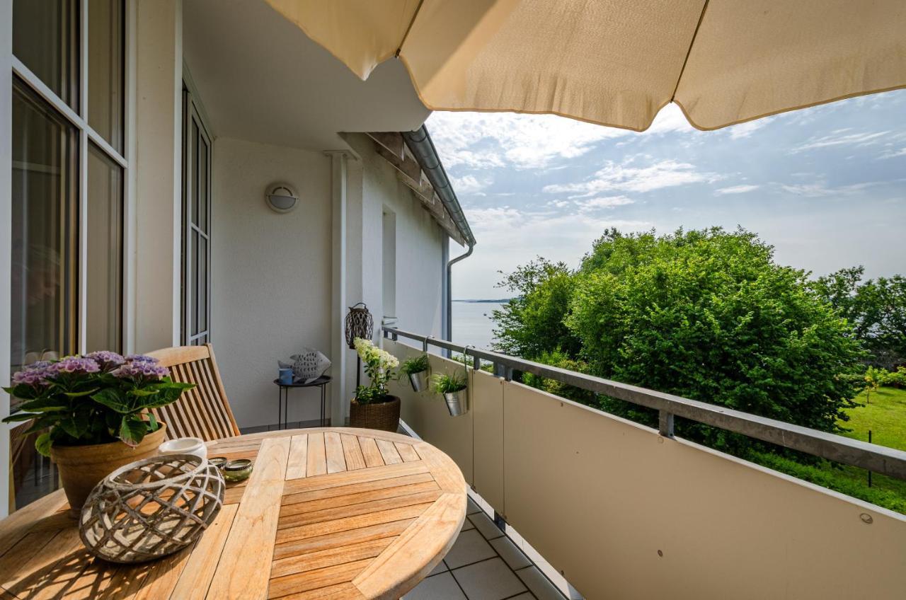 Ferienwohnung Hafenliebe, Villa Vilmblick Mit Meerblick Lauterbach  Bagian luar foto