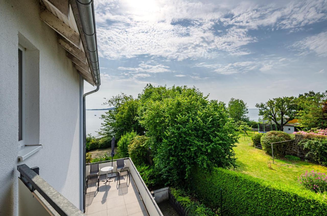 Ferienwohnung Hafenliebe, Villa Vilmblick Mit Meerblick Lauterbach  Bagian luar foto