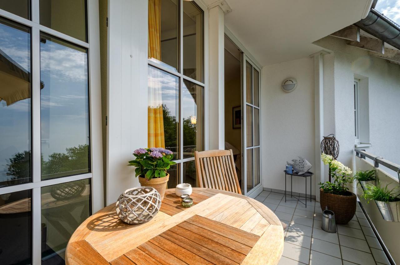 Ferienwohnung Hafenliebe, Villa Vilmblick Mit Meerblick Lauterbach  Bagian luar foto